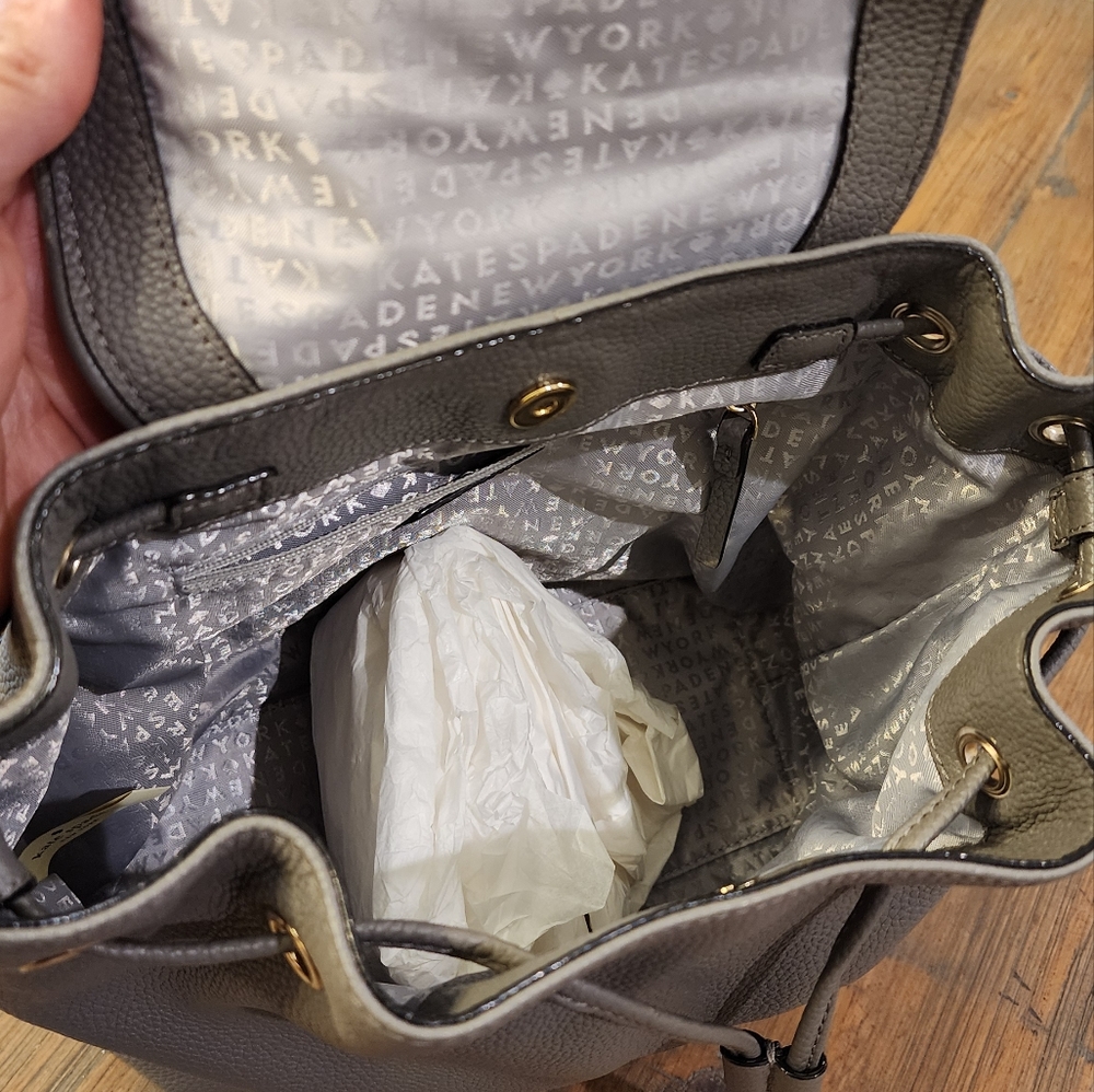 Kate Spade Leather Backpack - Picture 2 of 2